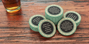 Irish-style Pub Tokens - Stock - Generic - 39mm